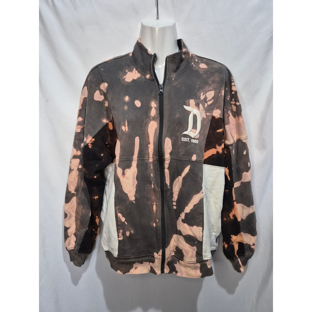 Disney Spirit Jersey Disneyland Resort Bleach Tie Dye Full Zip Jacket Small